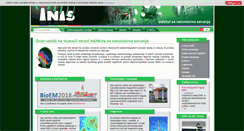 Desktop Screenshot of inis.si