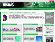 Tablet Screenshot of inis.si