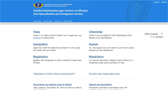 Desktop Screenshot of inis.gov.ie