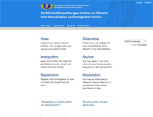 Tablet Screenshot of inis.gov.ie